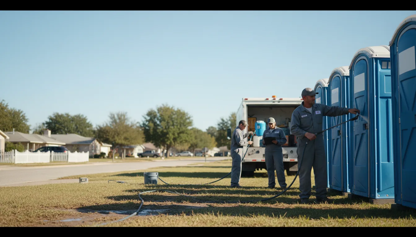 Long-Term Portable Toilet Rental in Rattan, OK near me